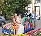 Трикотажмобиль на свадьбе